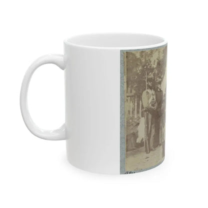 7th N.Y. State Militia, Camp Cameron, D.C., 1861 001 (U.S. Civil War) White Coffee Mug - Go Mug Yourself