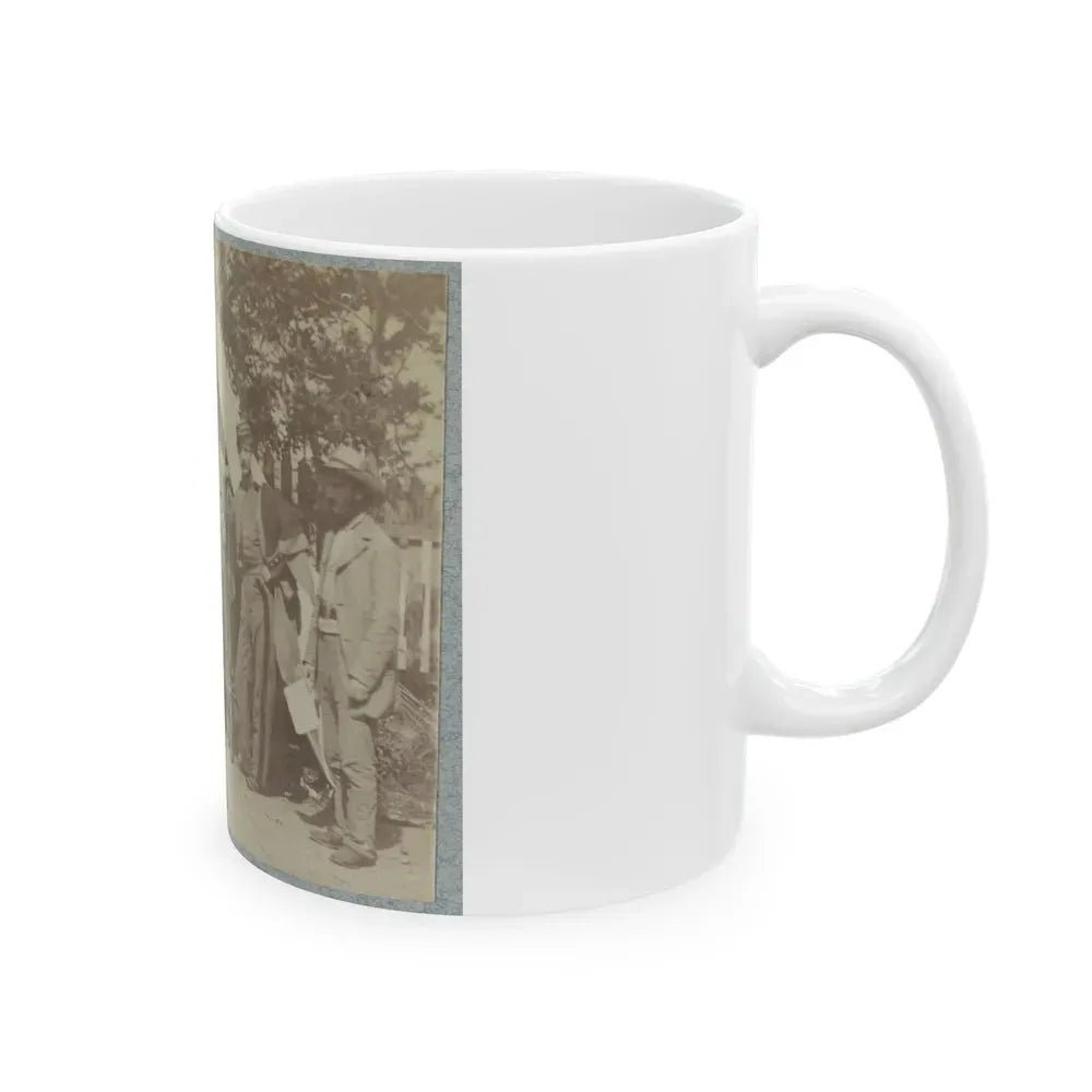 7th N.Y. State Militia, Camp Cameron, D.C., 1861 001 (U.S. Civil War) White Coffee Mug - Go Mug Yourself
