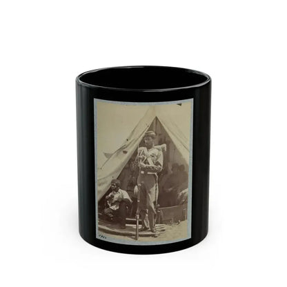 7th N.Y. State Militia, Camp Cameron, D.C., 1861 002 (U.S. Civil War) Black Coffee Mug 11oz - Go Mug Yourself