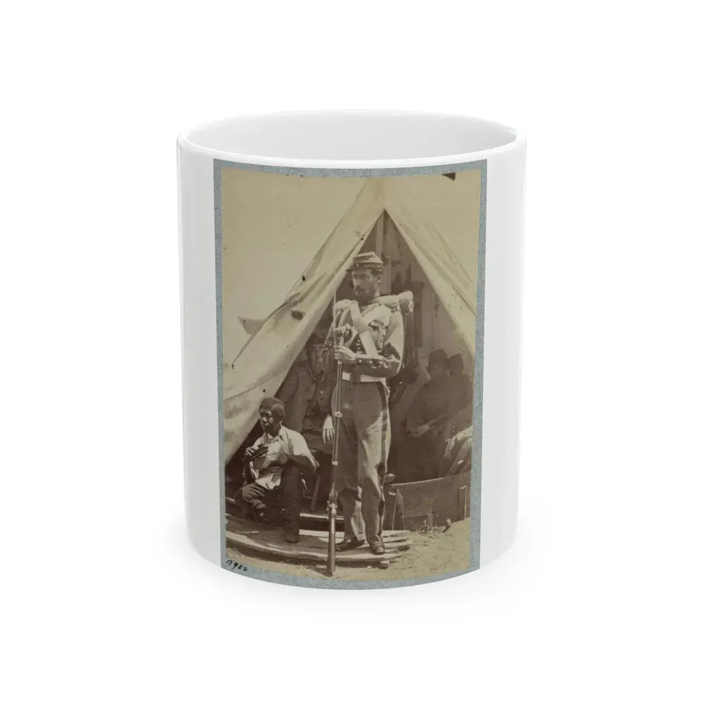 7th N.Y. State Militia, Camp Cameron, D.C., 1861 002 (U.S. Civil War) White Coffee Mug 11oz - Go Mug Yourself