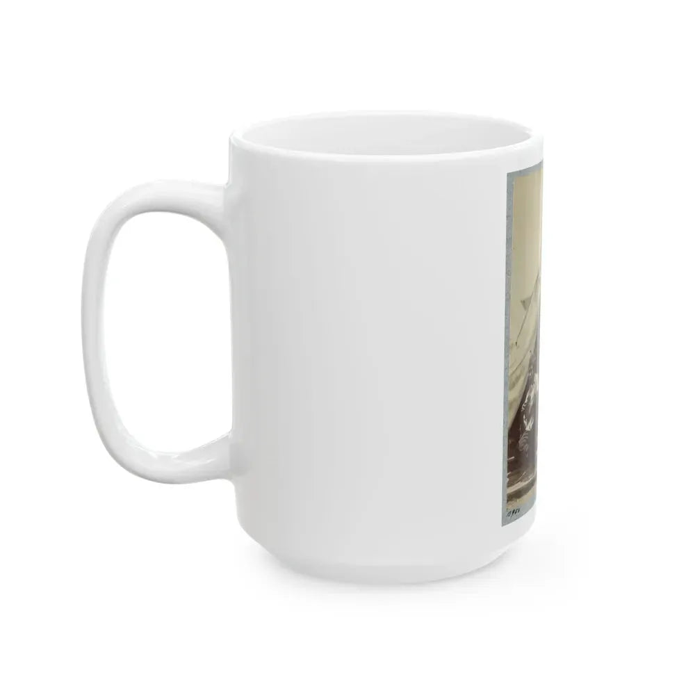 7th N.Y. State Militia, Camp Cameron, D.C., 1861 002 (U.S. Civil War) White Coffee Mug - Go Mug Yourself