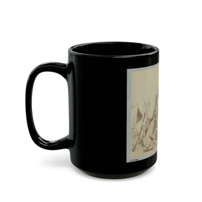 7th N.Y. State Militia, Camp Cameron, D.C., 1861 003 (U.S. Civil War) Black Coffee Mug - Go Mug Yourself