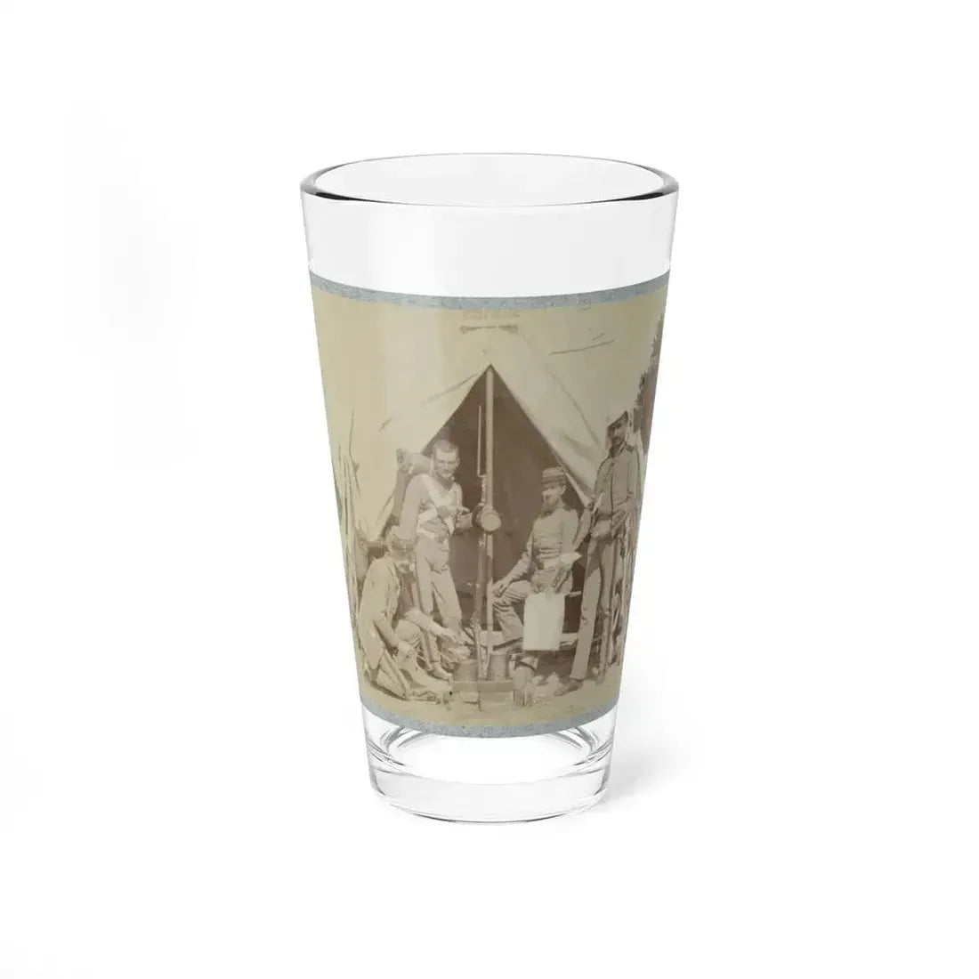 7th N.Y. State Militia, Camp Cameron, D.C., 1861 003 (U.S. Civil War) Pint Glass 16oz 16oz - Go Mug Yourself