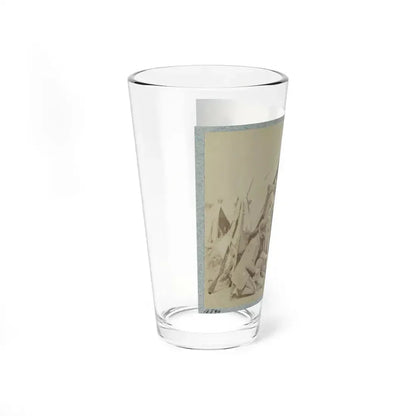 7th N.Y. State Militia, Camp Cameron, D.C., 1861 003 (U.S. Civil War) Pint Glass 16oz - Go Mug Yourself