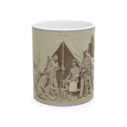 7th N.Y. State Militia, Camp Cameron, D.C., 1861 003 (U.S. Civil War) White Coffee Mug 11oz - Go Mug Yourself
