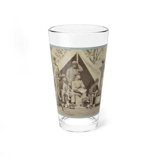 7th N.Y. State Militia, Camp Cameron, D.C., 1861 004 (U.S. Civil War) Pint Glass 16oz 16oz - Go Mug Yourself