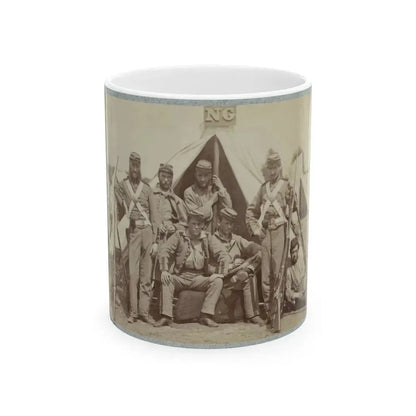 7th N.Y. State Militia, Camp Cameron, D.C., 1861 005 (U.S. Civil War) White Coffee Mug 11oz - Go Mug Yourself