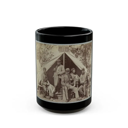 7th N.Y. State Militia, Camp Cameron, D.C., 1861 (U.S. Civil War) Black Coffee Mug 15oz - Go Mug Yourself