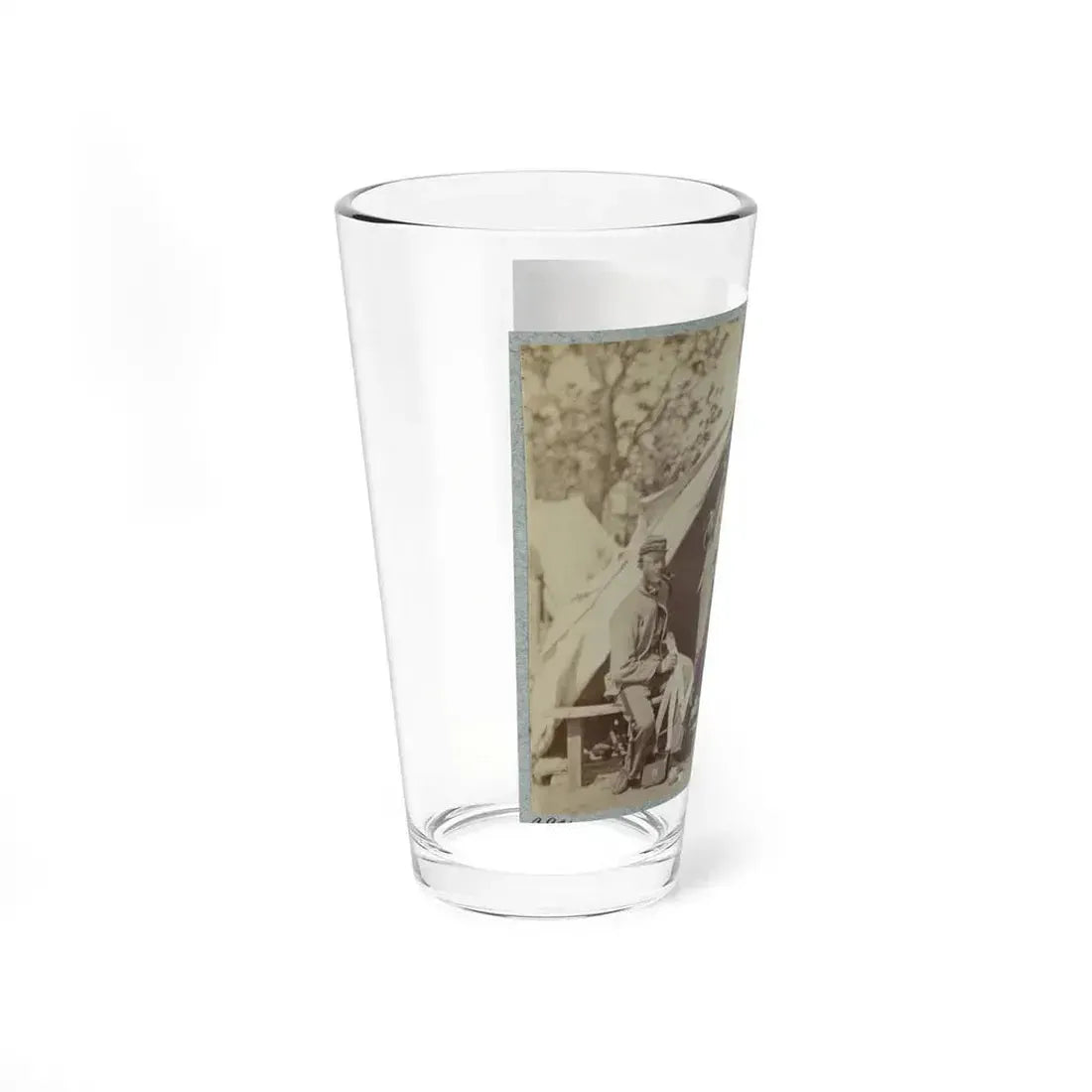 7th N.Y. State Militia, Camp Cameron, D.C., 1861 (U.S. Civil War) Pint Glass 16oz - Go Mug Yourself