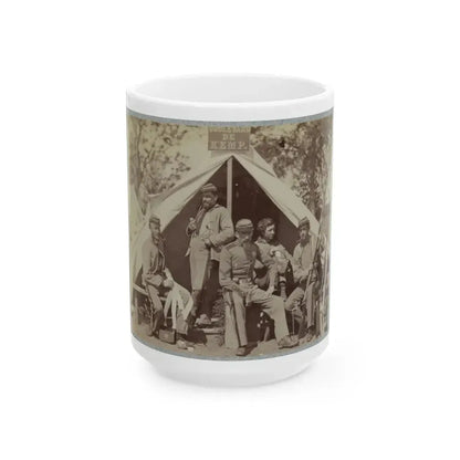 7th N.Y. State Militia, Camp Cameron, D.C., 1861 (U.S. Civil War) White Coffee Mug 15oz - Go Mug Yourself