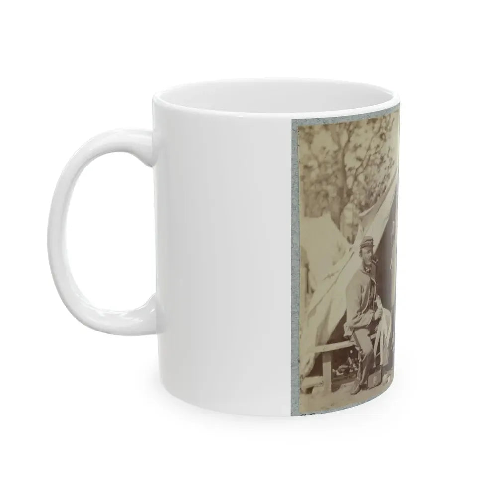 7th N.Y. State Militia, Camp Cameron, D.C., 1861 (U.S. Civil War) White Coffee Mug - Go Mug Yourself