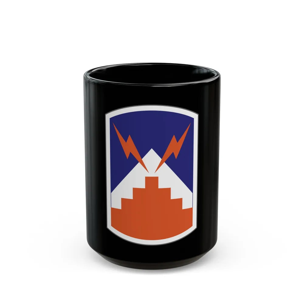 7th Signal Brigade (U.S. Army) Black Coffee Mug-15oz-Go Mug Yourself