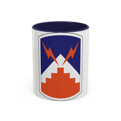 7th Signal Brigade (U.S. Army) Accent Coffee Mug 11oz Navy - Go Mug Yourself