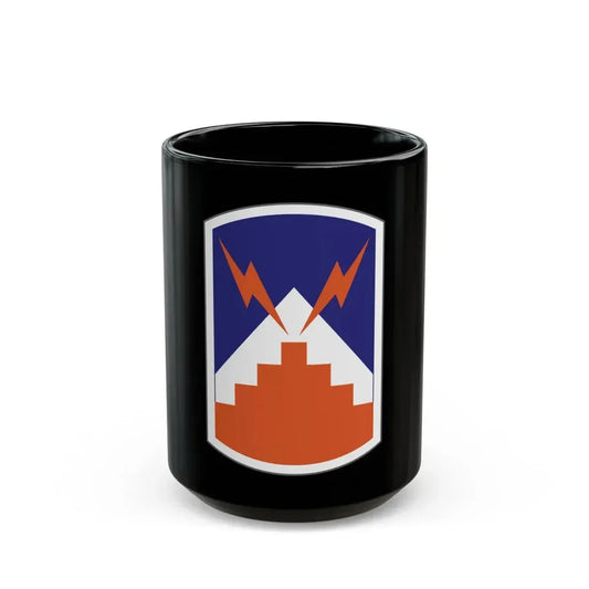 7th Signal Brigade (U.S. Army) Black Coffee Mug 15oz - Go Mug Yourself