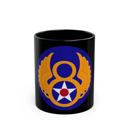 8 Air Force (U.S. Army) Black Coffee Mug-11oz-Go Mug Yourself