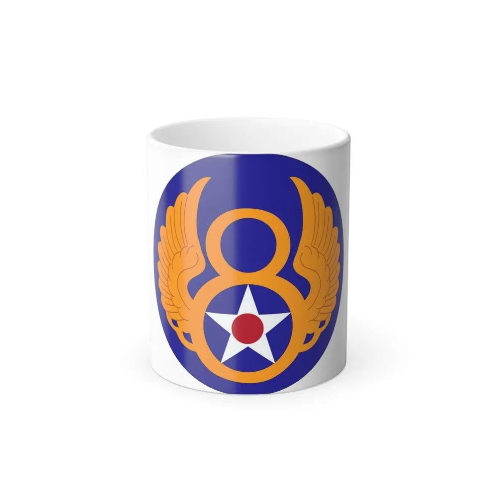 8 Air Force (U.S. Army) Color Changing Coffee Mug-11oz-Go Mug Yourself