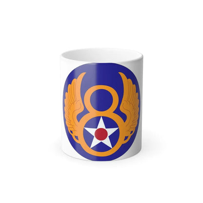 8 Air Force (U.S. Army) Color Changing Coffee Mug-11oz-Go Mug Yourself