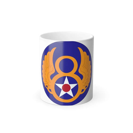 8 Air Force (U.S. Army) Color Changing Coffee Mug 11oz - Go Mug Yourself