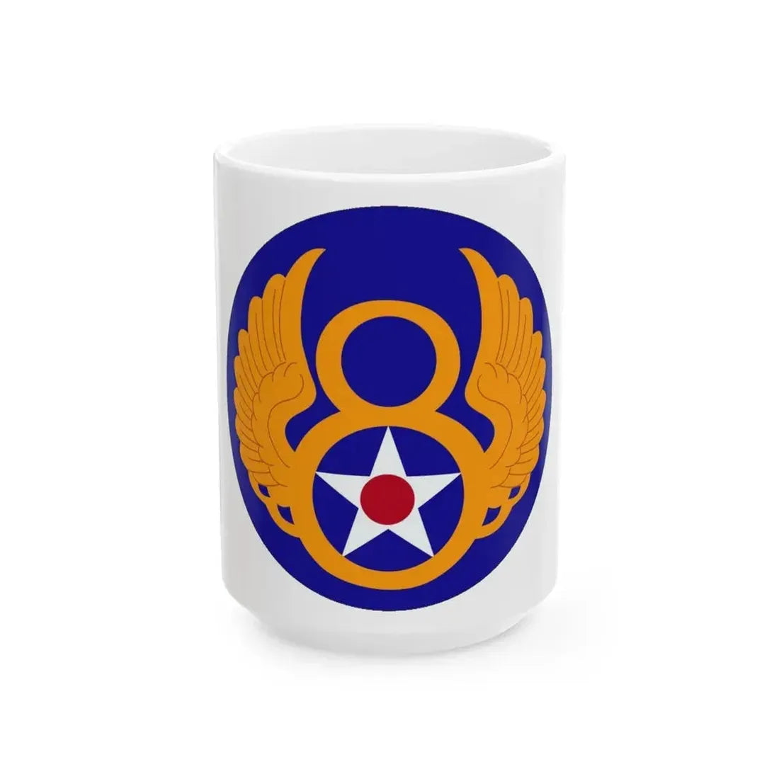 8 Air Force (U.S. Army) White Coffee Mug - Go Mug Yourself