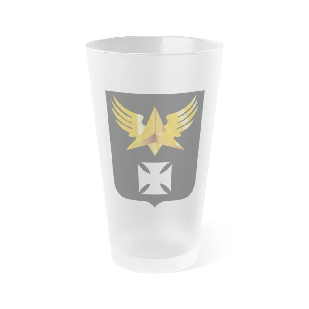 8 Aviation Battalion 2 (U.S. Army) Frosted Pint Glass 16oz-Go Mug Yourself