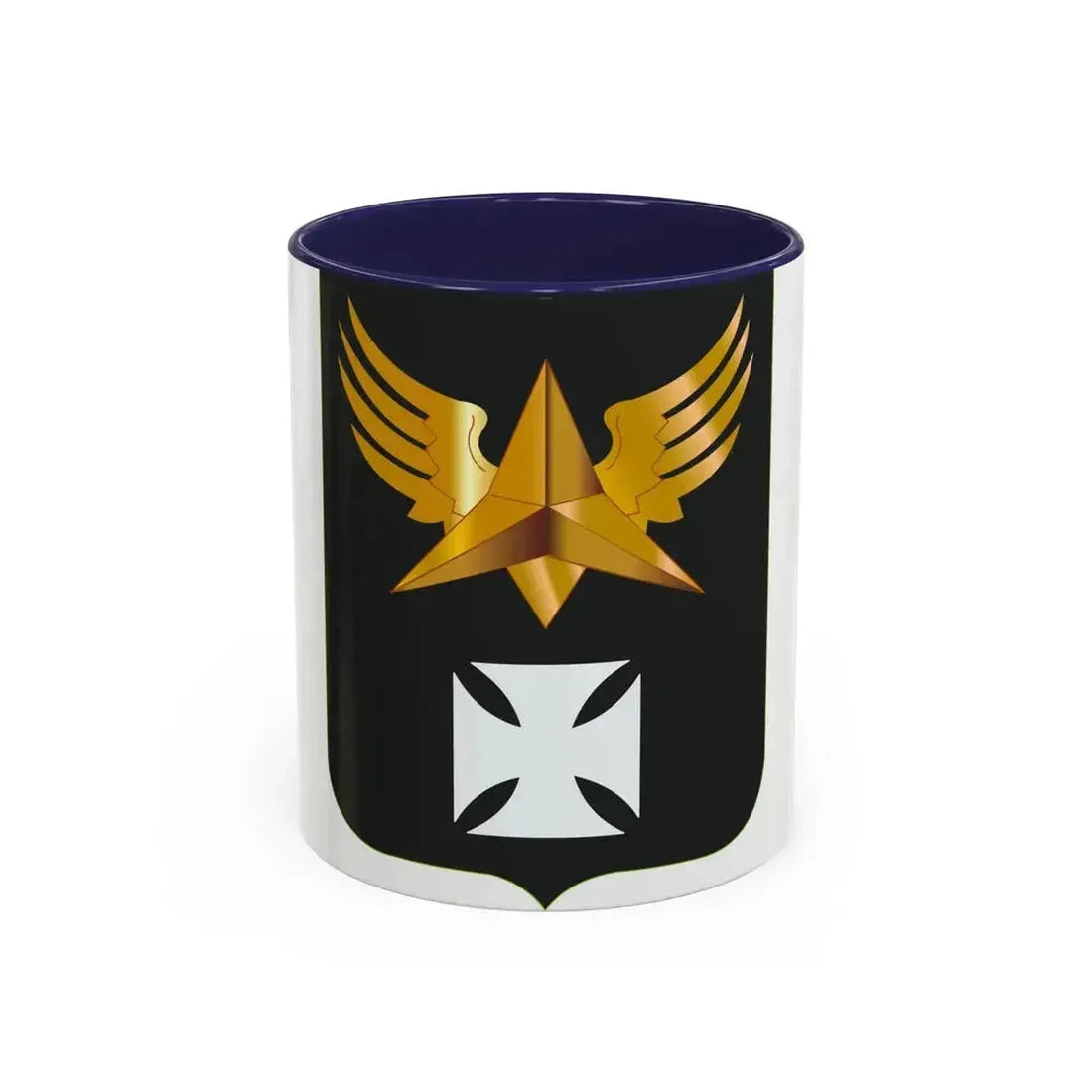 8 Aviation Battalion 2 (U.S. Army) Accent Coffee Mug 11oz Navy - Go Mug Yourself