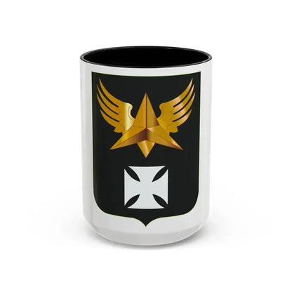 8 Aviation Battalion 2 (U.S. Army) Accent Coffee Mug 15oz Black - Go Mug Yourself