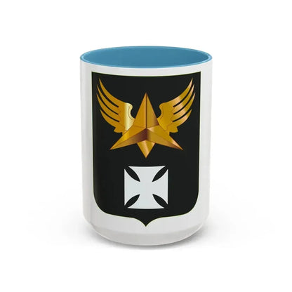 8 Aviation Battalion 2 (U.S. Army) Accent Coffee Mug 15oz Light Blue - Go Mug Yourself