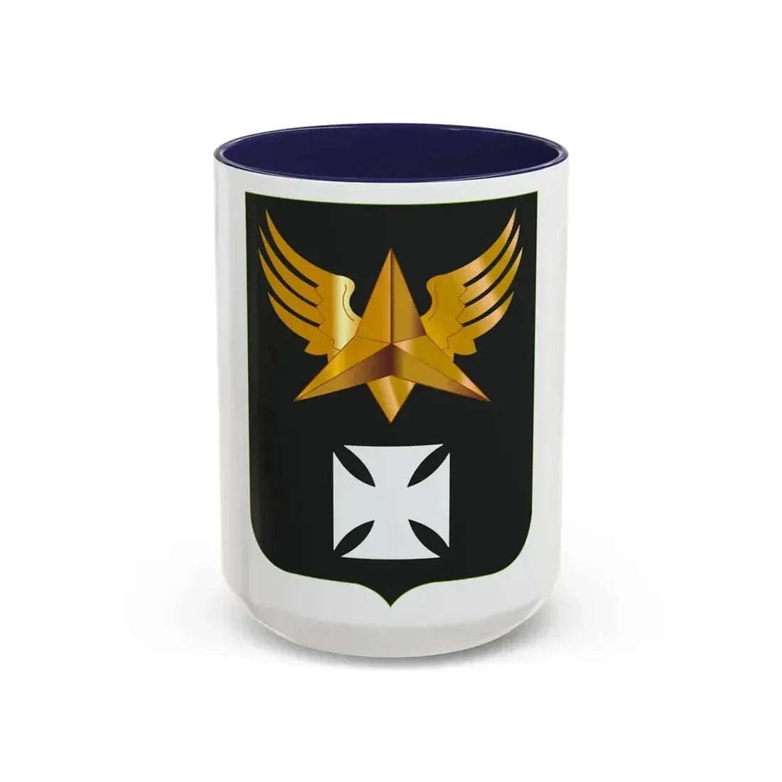 8 Aviation Battalion 2 (U.S. Army) Accent Coffee Mug 15oz Navy - Go Mug Yourself