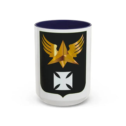 8 Aviation Battalion 2 (U.S. Army) Accent Coffee Mug 15oz Navy - Go Mug Yourself