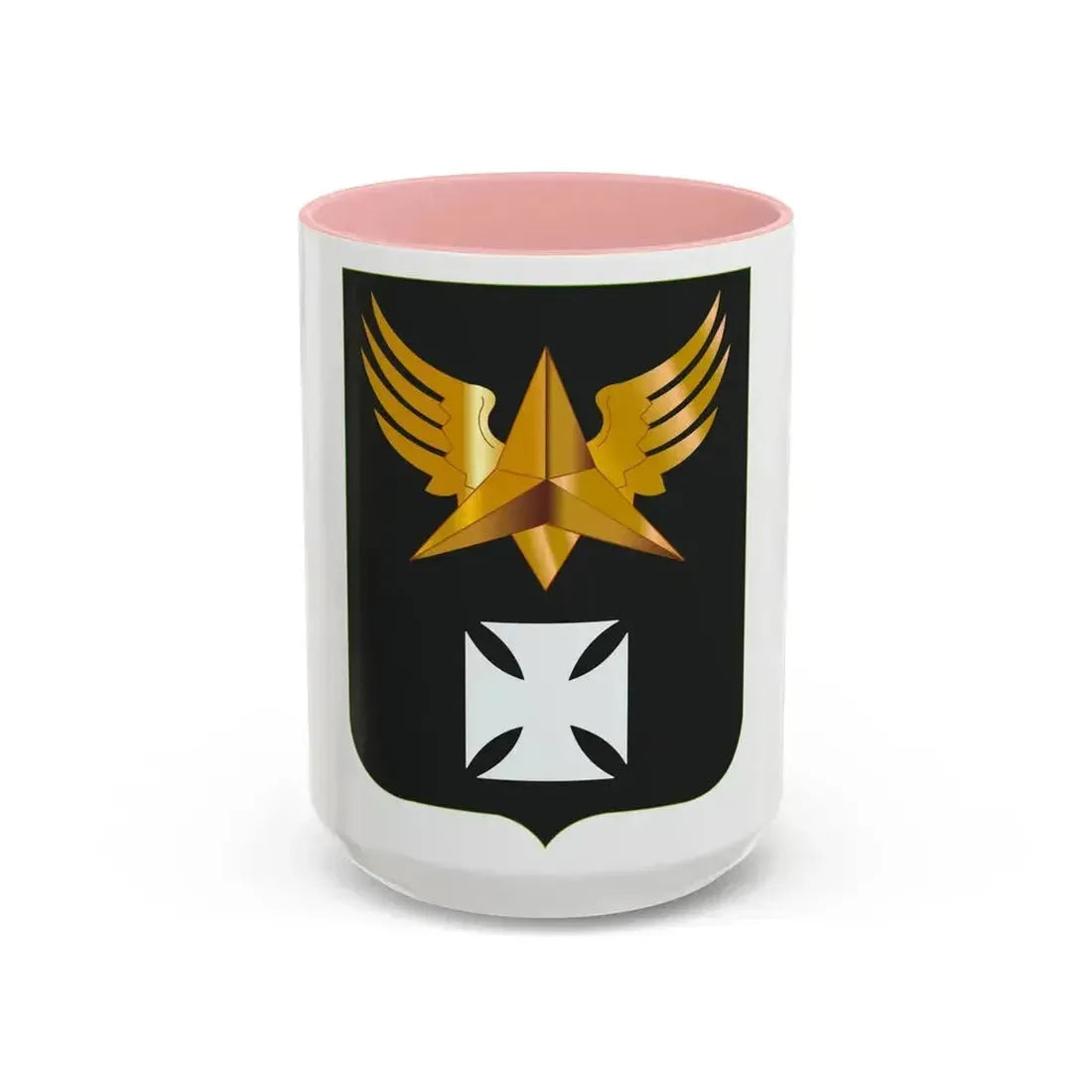 8 Aviation Battalion 2 (U.S. Army) Accent Coffee Mug 15oz Pink - Go Mug Yourself