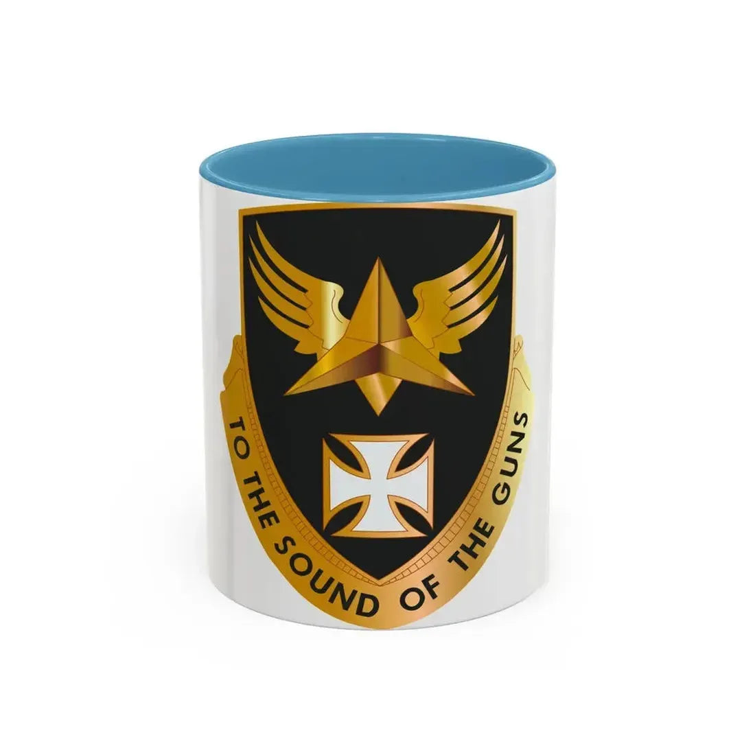 8 Aviation Battalion (U.S. Army) Accent Coffee Mug 11oz Light Blue - Go Mug Yourself