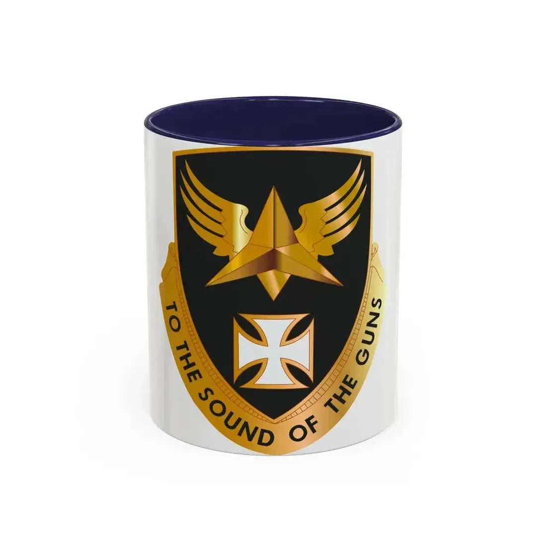 8 Aviation Battalion (U.S. Army) Accent Coffee Mug 11oz Navy - Go Mug Yourself