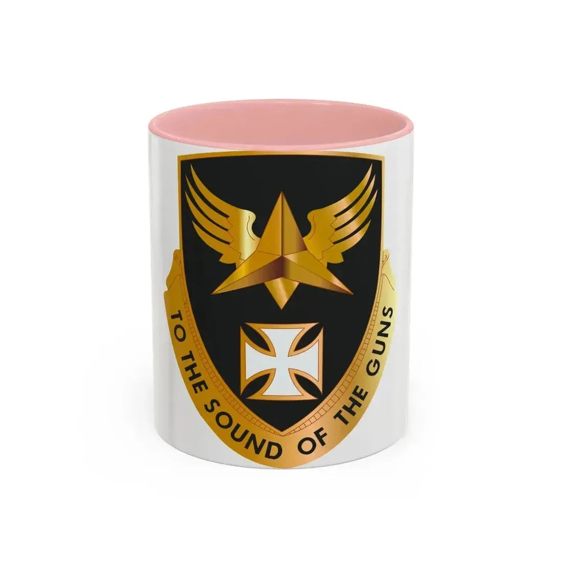 8 Aviation Battalion (U.S. Army) Accent Coffee Mug 11oz Pink - Go Mug Yourself