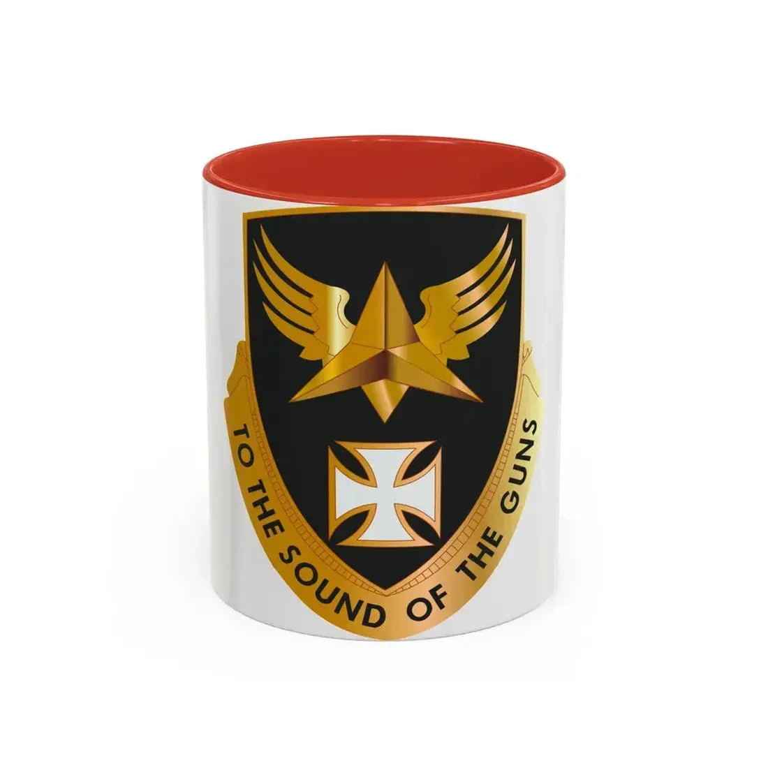 8 Aviation Battalion (U.S. Army) Accent Coffee Mug 11oz Red - Go Mug Yourself