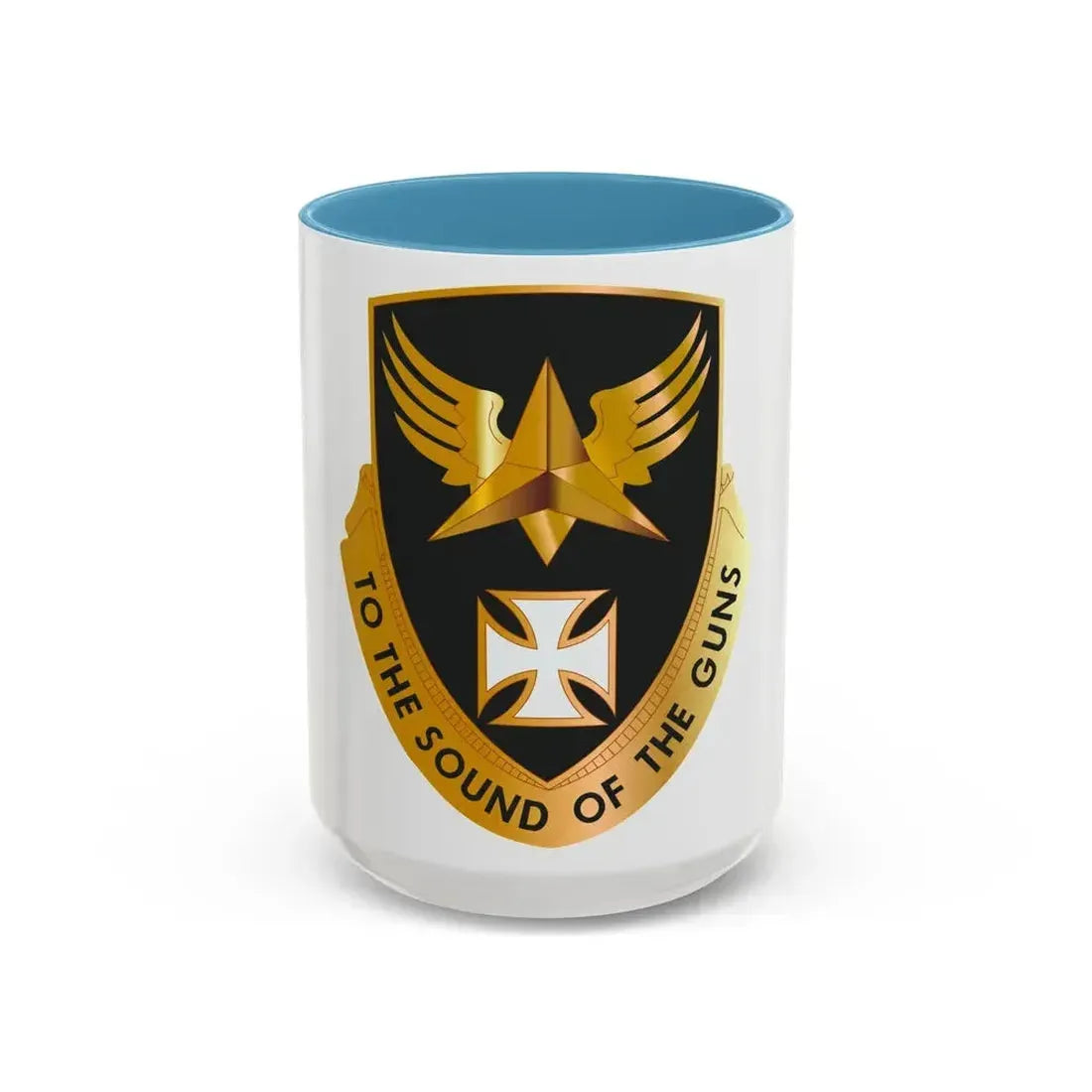 8 Aviation Battalion (U.S. Army) Accent Coffee Mug 15oz Light Blue - Go Mug Yourself