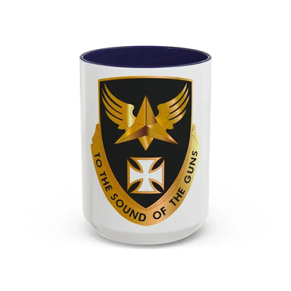 8 Aviation Battalion (U.S. Army) Accent Coffee Mug 15oz Navy - Go Mug Yourself