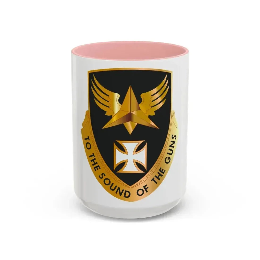 8 Aviation Battalion (U.S. Army) Accent Coffee Mug 15oz Pink - Go Mug Yourself