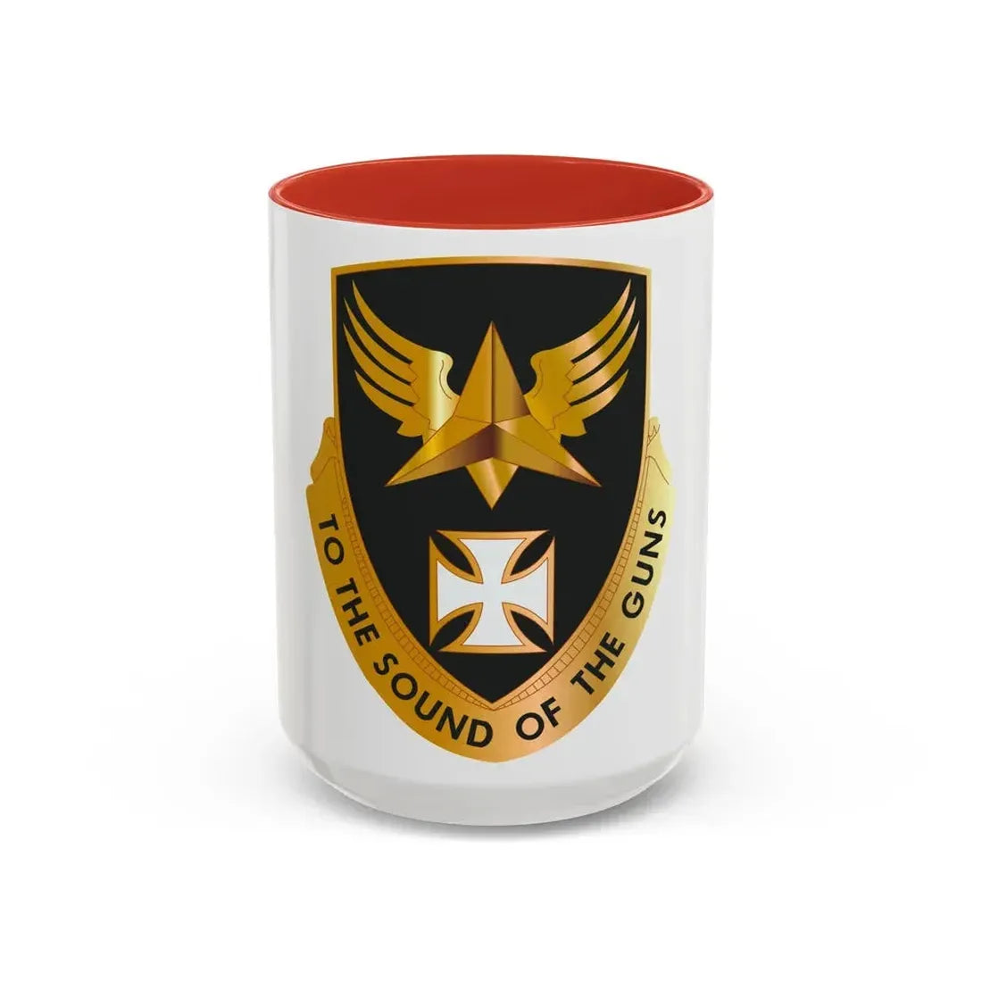 8 Aviation Battalion (U.S. Army) Accent Coffee Mug 15oz Red - Go Mug Yourself