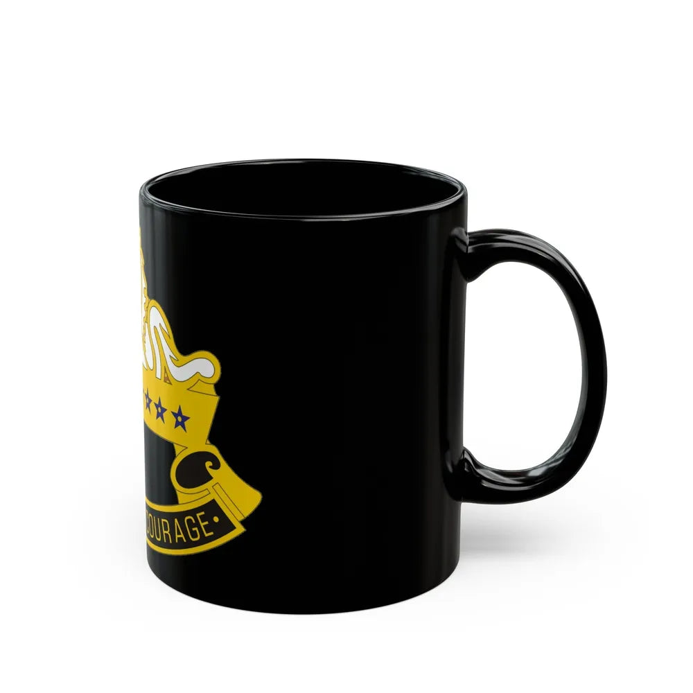 8 Cavalry Regiment (U.S. Army) Black Coffee Mug-Go Mug Yourself