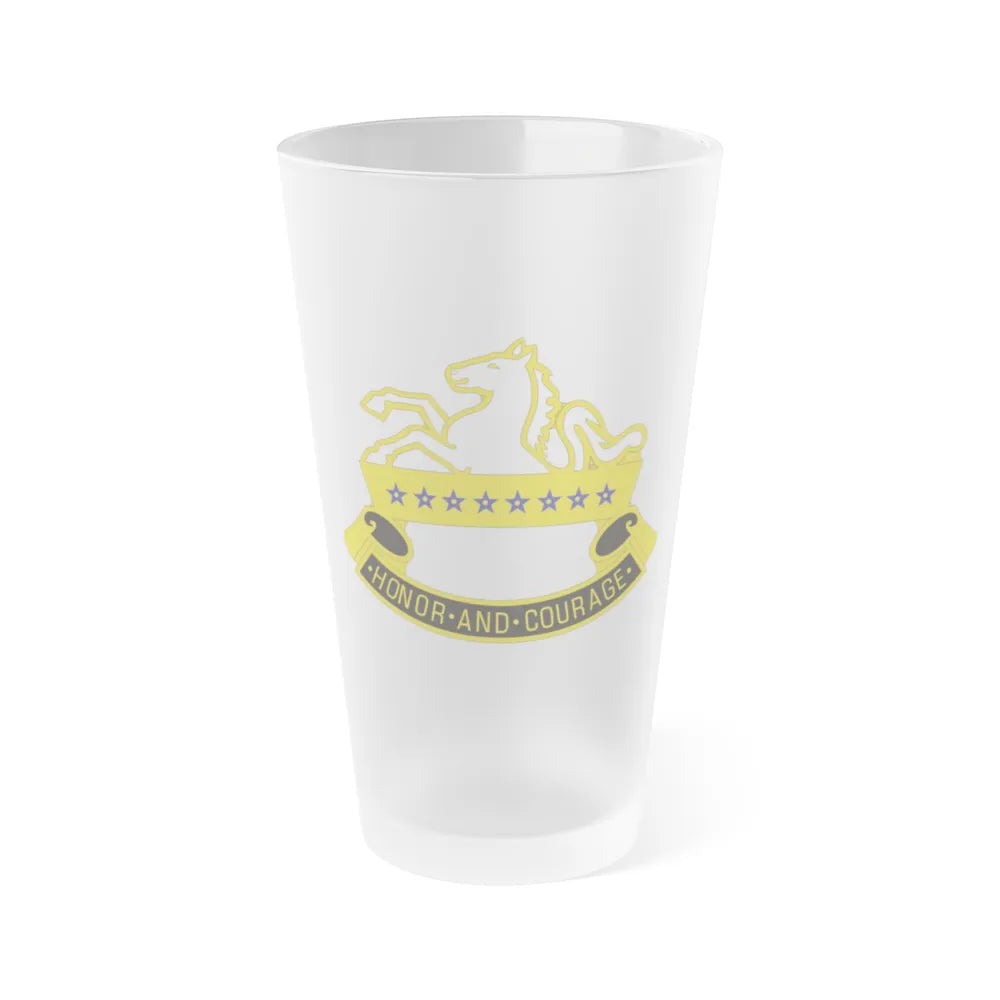 8 Cavalry Regiment (U.S. Army) Frosted Pint Glass 16oz-Go Mug Yourself