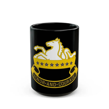 8 Cavalry Regiment (U.S. Army) Black Coffee Mug 15oz - Go Mug Yourself