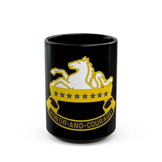 8 Cavalry Regiment (U.S. Army) Black Coffee Mug 15oz - Go Mug Yourself