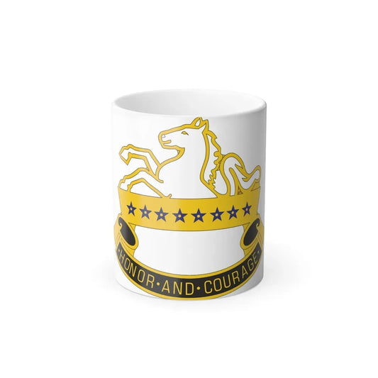 8 Cavalry Regiment (U.S. Army) Color Changing Coffee Mug 11oz - Go Mug Yourself