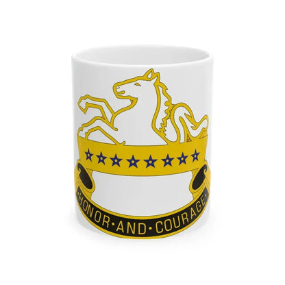 8 Cavalry Regiment (U.S. Army) White Coffee Mug 11oz - Go Mug Yourself