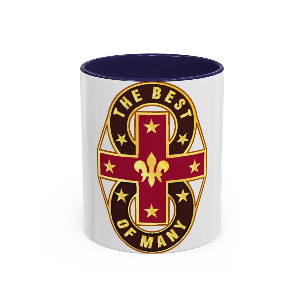 8 Evacuation Hospital (U.S. Army) Accent Coffee Mug 11oz Navy - Go Mug Yourself