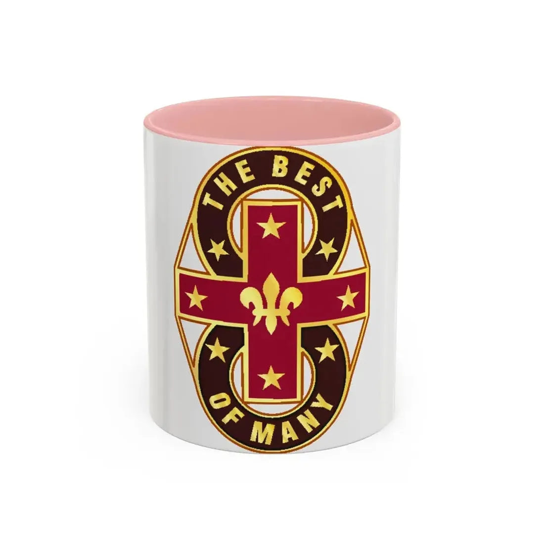 8 Evacuation Hospital (U.S. Army) Accent Coffee Mug 11oz Pink - Go Mug Yourself