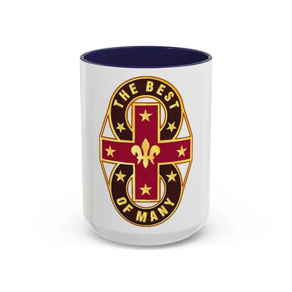 8 Evacuation Hospital (U.S. Army) Accent Coffee Mug 15oz Navy - Go Mug Yourself