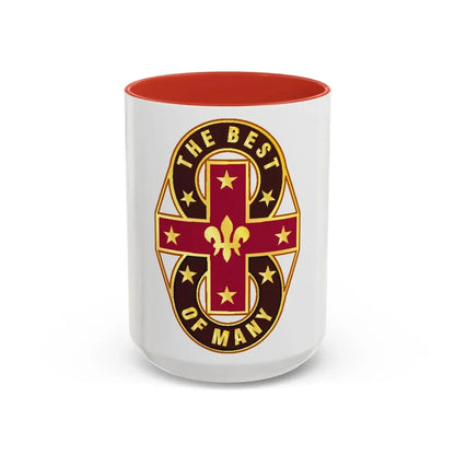 8 Evacuation Hospital (U.S. Army) Accent Coffee Mug 15oz Red - Go Mug Yourself