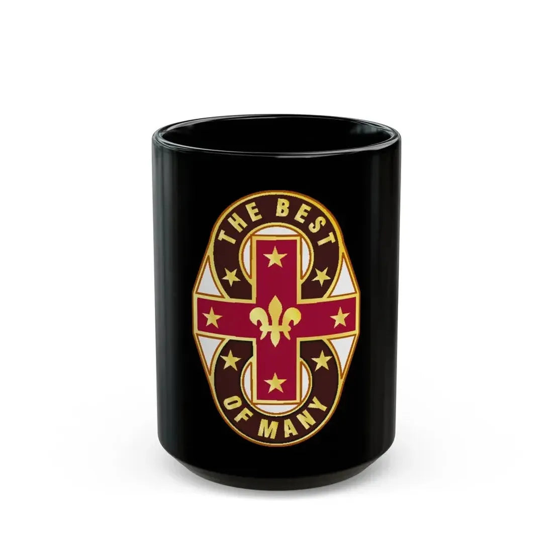 8 Evacuation Hospital (U.S. Army) Black Coffee Mug 15oz - Go Mug Yourself