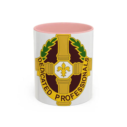 8 Field Hospital (U.S. Army) Accent Coffee Mug 11oz Pink - Go Mug Yourself